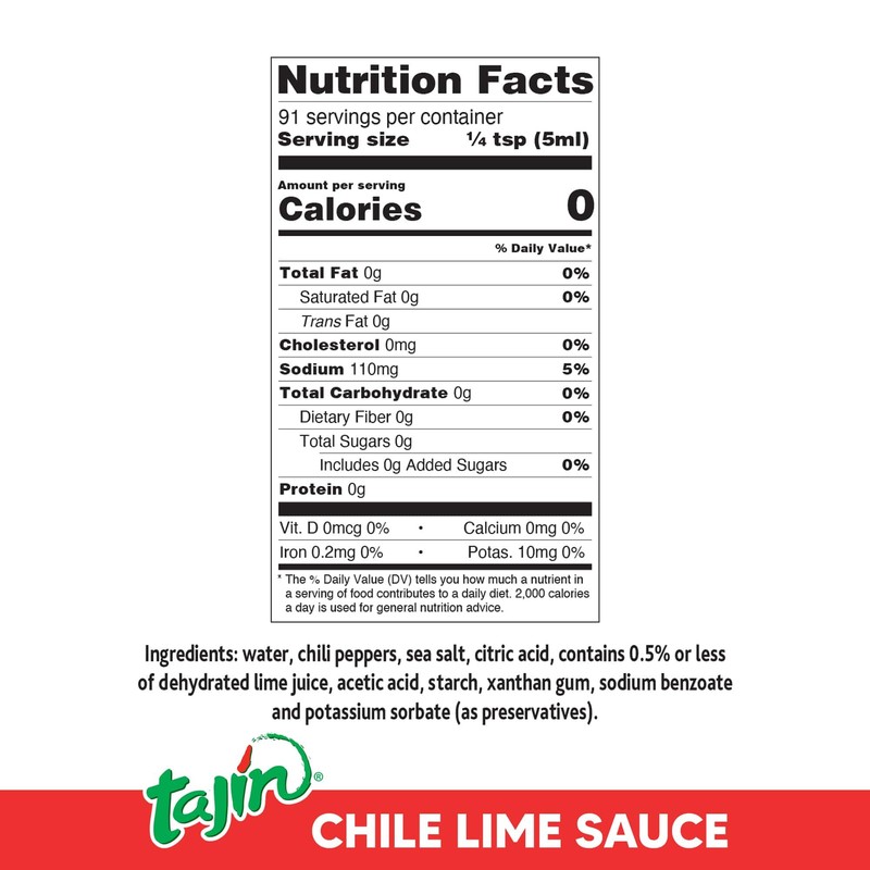 Tajin Fruity Chamoy Sauce 15.38oz and Chile Lime Sauce 15.38oz