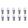 cciyu 10 Pack Blue BA9S 57 Bayonet LED Bulb Gauge