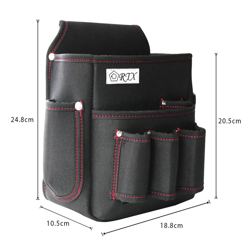 YOTENKA Nail Bag, Waist Bag, Electrician's Waist Bag, Tool Insert,