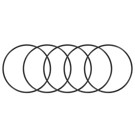 sourcing map Pack of 5 Nitrile Rubber O-Rings 135 mm OD 125 mm ID 5 mm Wide Seal