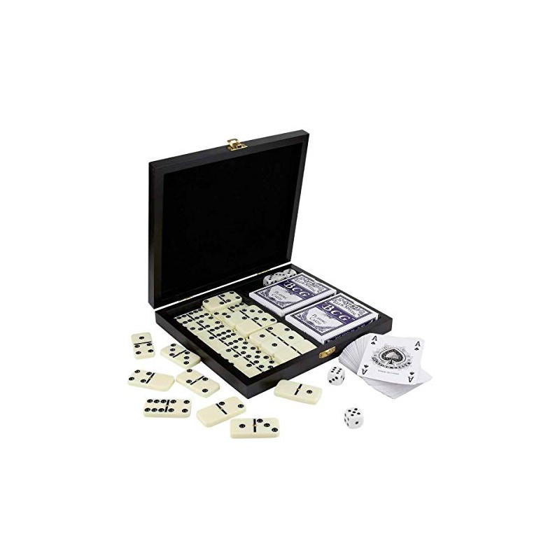 JUEGO DE DOMINó Y CARTAS PERSONALIZADO