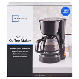 5-cup coffee maker