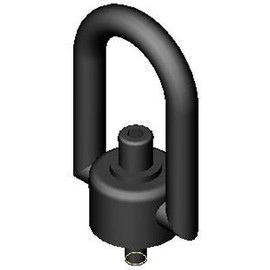 American Drill Bushing SHR-34515 Heavy-Duty Swivel Hoist Ring ADB Hoist Ring, Heavy Duty Style