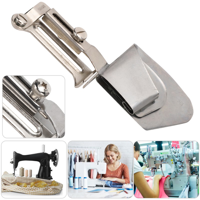 Sewing Machine Binder Lockstitch Presser Foot Hemmer Rolled Hem Binding