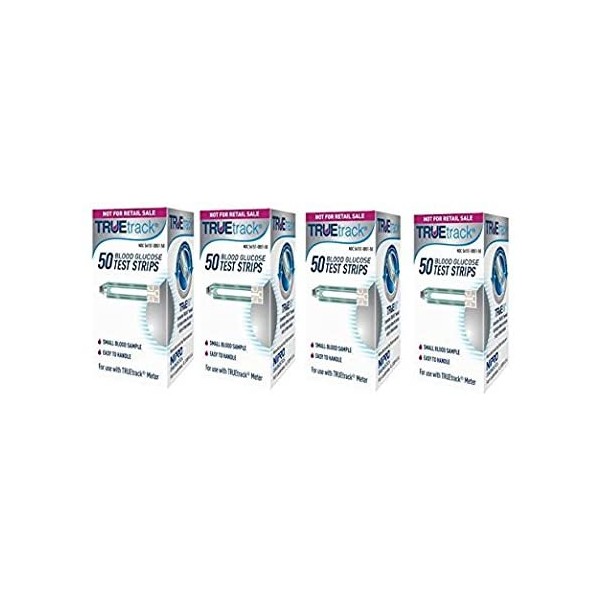 TRUETRACK Test Strips 50ct (Pack of 4)
