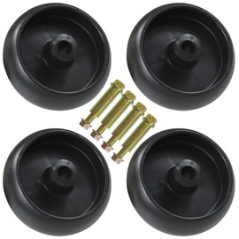 LAWNEAGLE 2 Pack GX10168 Deck Wheel Kit Replaces GX10168 for John Deere 105, 115, 125, 135, D100, D110, D120, D140, D160, D170, G100, L100, L105, L107, L108, L110, L120, L130, Z225, Z245 Lawn Tractors