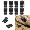 BOOSTEADY Pack of 36 Tactical Backpack Belt D-Ring Grimloc Locking