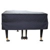 ESYUEL Grand Piano Cover Dust Protective Cover with Quilted Diamond