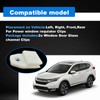2Pcs Window Door Glass Channel Clips Sash Pivot Compatible with
