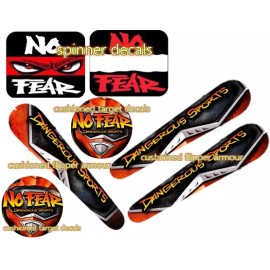 NO FEAR Pinball Cushioned Target Protectors/(3) Flipper Armour Spinners
