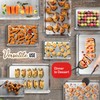 JoyTable Aluminum Baking Sheet Set, 3 Pack Sheet Pan, Commercial