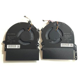 Fleshy Leaf Replacement New CPU+GPU Cooling Fan for HP Spectre 15-EB 15-EB000 15-EB0008CA 15-EB0010CA 15-EB0020CA 15-EB0043DX Series ND75C37-19G04 M00226-001 ND75C37-19G05 M00227-001