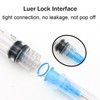 Careach 30 Packs 3mL Syringe with Needles 23 Gauge 1inch,