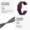 kwmobile Straps Compatible with Willful Fitnesstracker/Smartwatch Straps - 2x Replacement