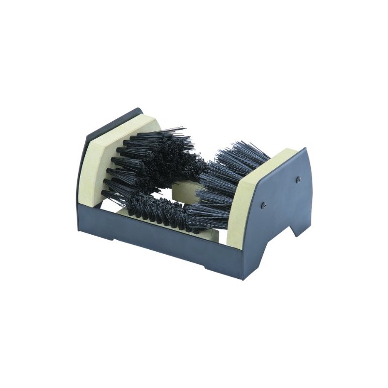 Floor Mount Boot and Shoe Brush