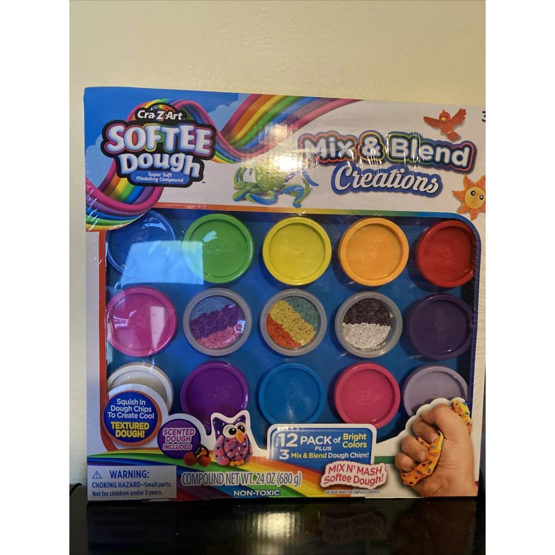 Cra-z-art crazart softee dough mix and blend