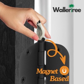 Baby Penguin Hinge Heads Decorative Topper Set of 4 - Animal Hinge Head Home Decoration - Magnetic Hinge Head Toppers for Door Decor