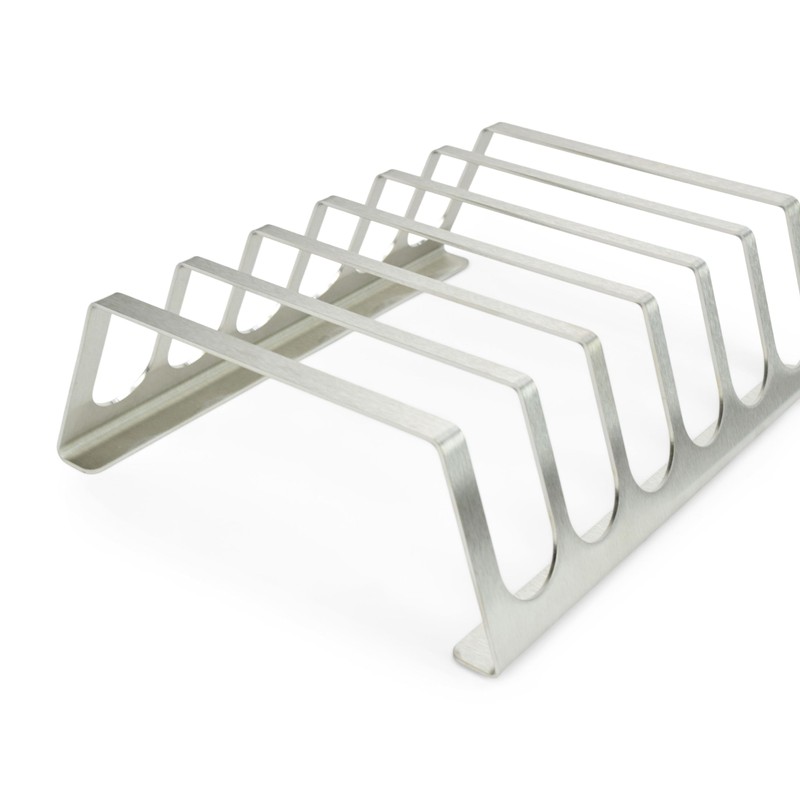 Stainless steel rib holder, RibRack for 6 all-round crispy spare