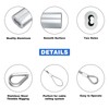Sanuke Wire Rope Crimping Kit, Cable Swaging Tool Crimps up