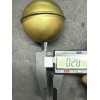 BALL 2 1/4” DIAMETER WIDE BALL SEAMED - 1/4” INCH