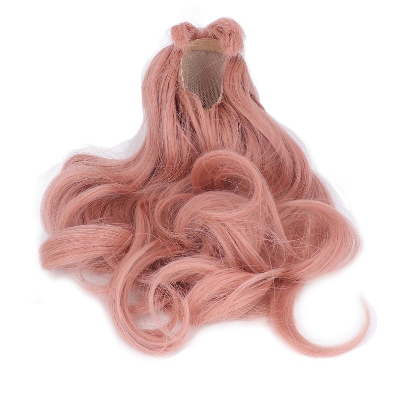 ES053 Doll Long Wig Soft Curly 8 to 9inch Doll
