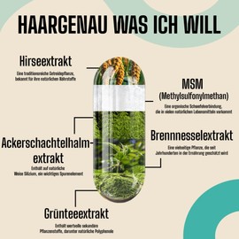 Gitta Saxx Miami Secrets Pure Hair - Haar Komplex für Frauen - 60 Kapseln