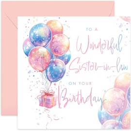 Birthday Greeting Cards for Wonderful Sister-in-law