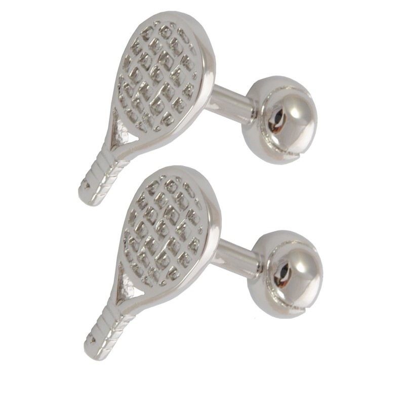 Cufflinks for Men + Presentation Box - Tennis - Tennis