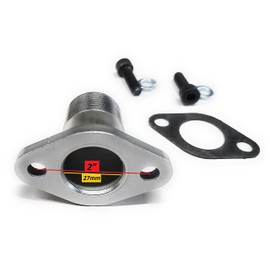 Predator 420cc NPT Threaded Exhaust Adaptor Flange Generator GOKART Mini Bike