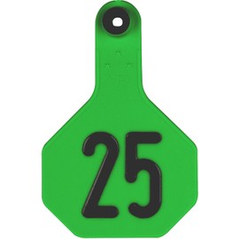 Y-Tex 3 Numbered Tags 26-50 GREEN 25 Tags Per Package Prevent Cracking Flexible