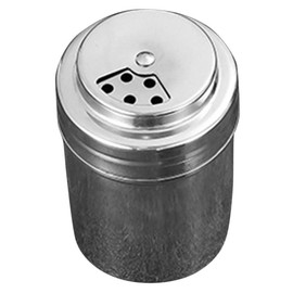 Gatuida Stainless Steel Seasoning Jar with Dial Condiment Container for Salt Pepper and Spices Kitchen Organizer for Home Cooking Bbq and Parties
