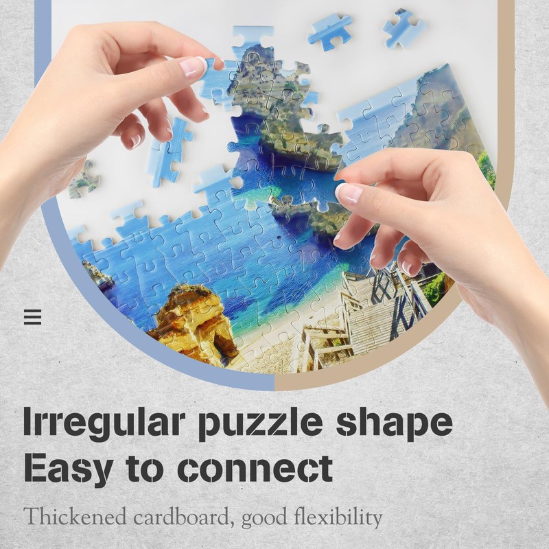 Small Jigsaw Puzzles for Adults Moraine Lake Mini Puzzles 150
