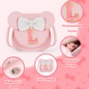 URSKYTOUS Toddler Purse Gifts for Girl Kids Little Initial Mouse