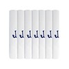 Surf the Shop 7 Pack Of Mens Initial Embroidered White