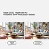 Wireless Indoor Monitor Camera 1080P WiFi Baby Monitor for Home