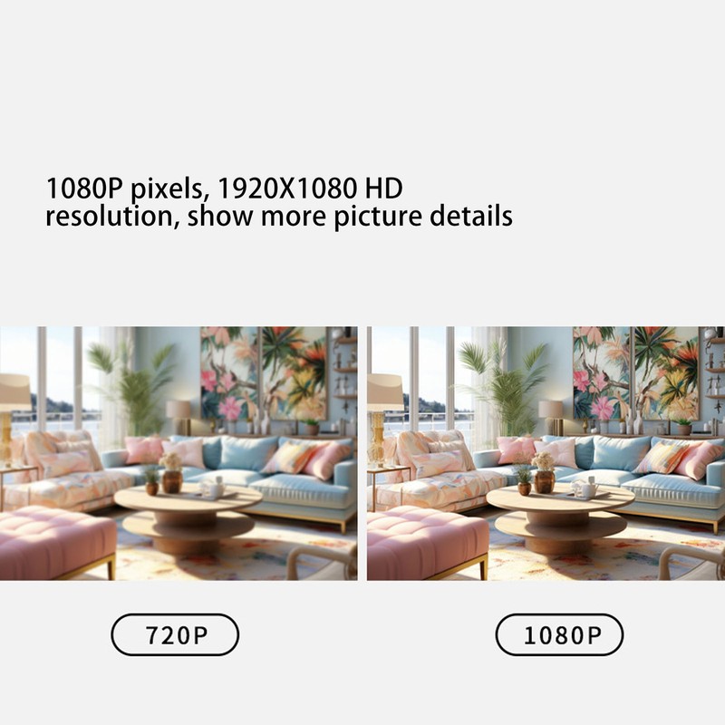 Wireless Indoor Monitor Camera 1080P WiFi Baby Monitor for Home