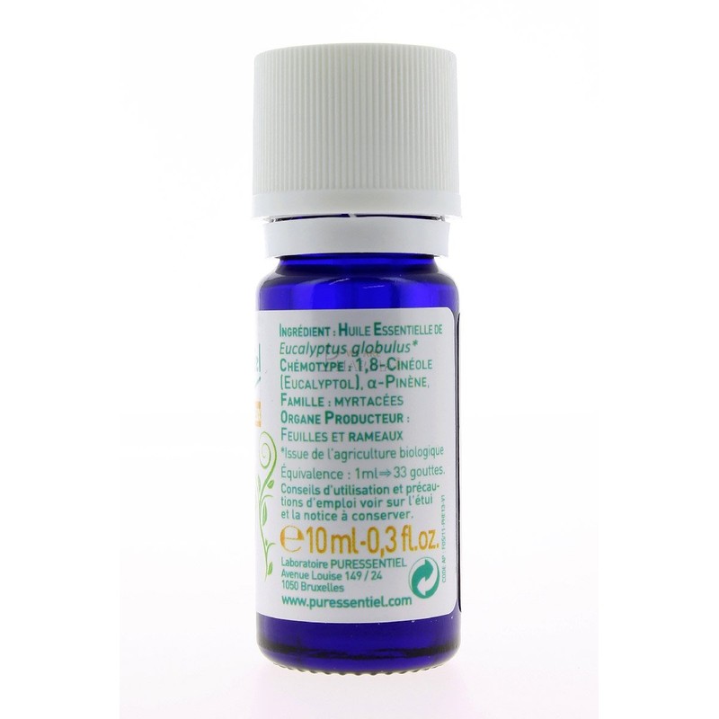 Puressentiel - Ätherisches Öl Eukalyptus globulus Bio 10 ml -