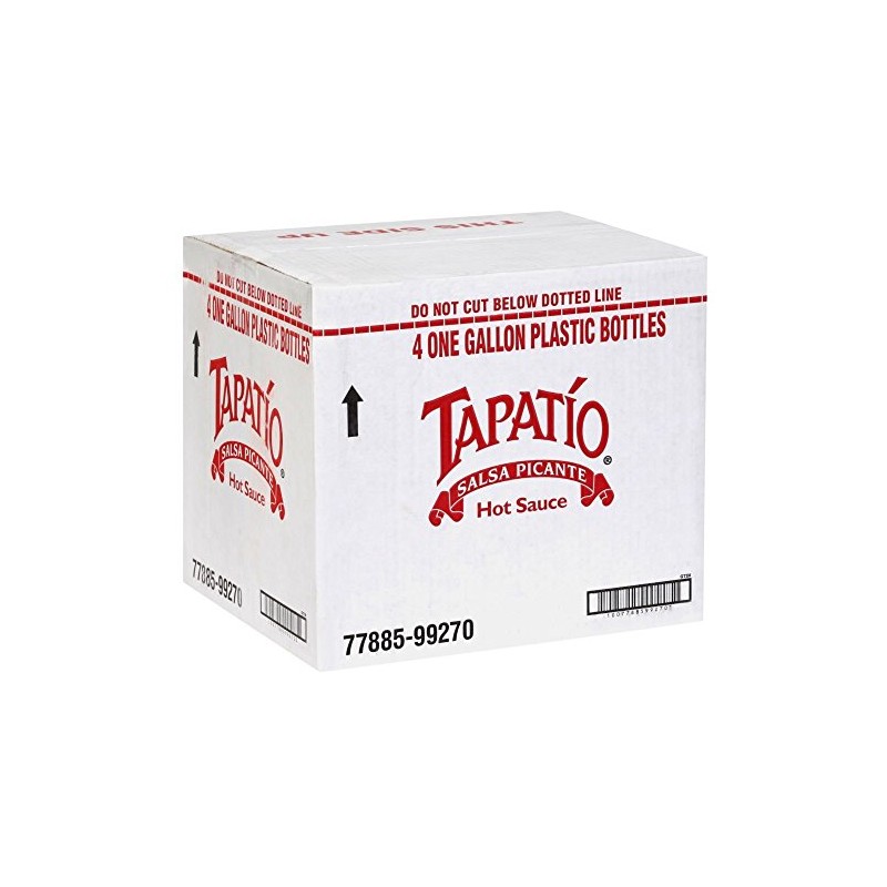 Tapatio Condiment Hot Sauce, 1 Gallon -- 4 per case.
