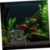 CIYODO Aquarium Decor Resin Roman Column Fish Tank Ornaments Classical