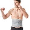 Waist Protector Abdominal Support Health Compression Support Belt Lifting Plus Size Spine M