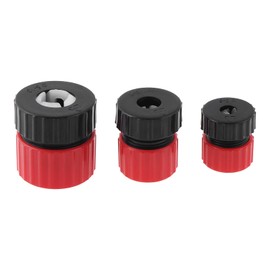 Micro Traders 3Pcs Depth Guide Stop Collars 3-5 mm, 5-8 mm, 8-13 mm Countersink Drill Depth Stopper for Drill Bit Carpentry