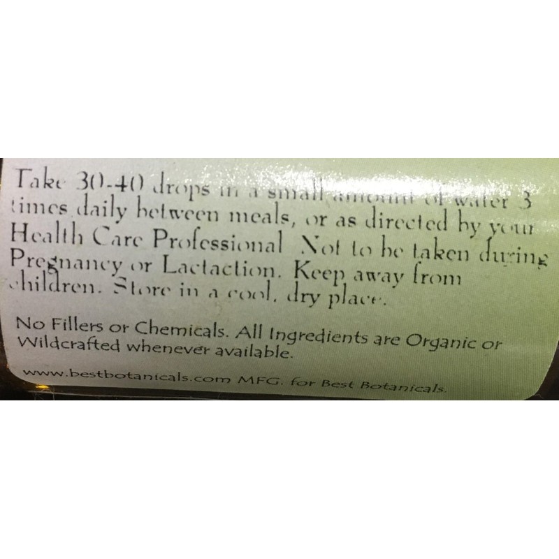 Best Botanicals Wild Lettuce Leaf Extract — Natural Sleep Aid,