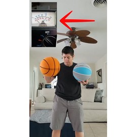 Victory Sports Silent Basketball Size 7 (29.5") Airless Foam / Quiet Dribbling!!