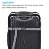 sourcing map Luggage Straps, 2m Length Adjustable Suitcase Belts with
