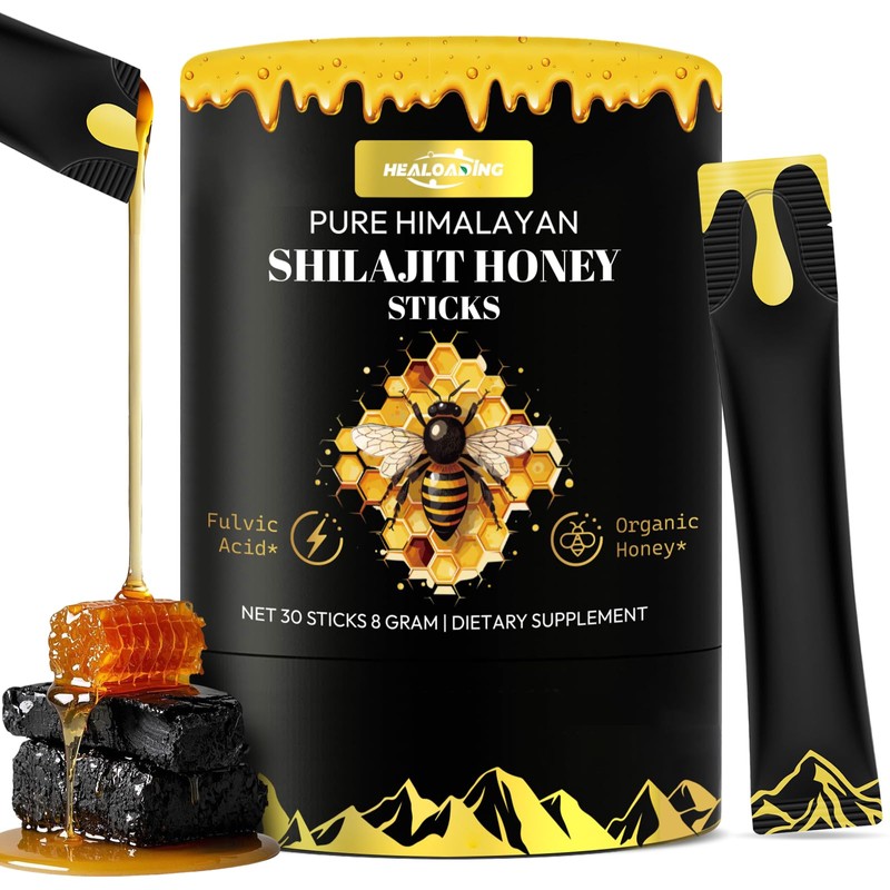 Himalayan Shilajit Honey Sticks for Men: Shilajit for Women with