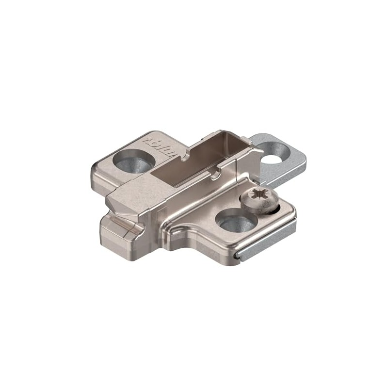 Blum B175H7 3mm Die Cast Screw On Frameless Clip Mounting