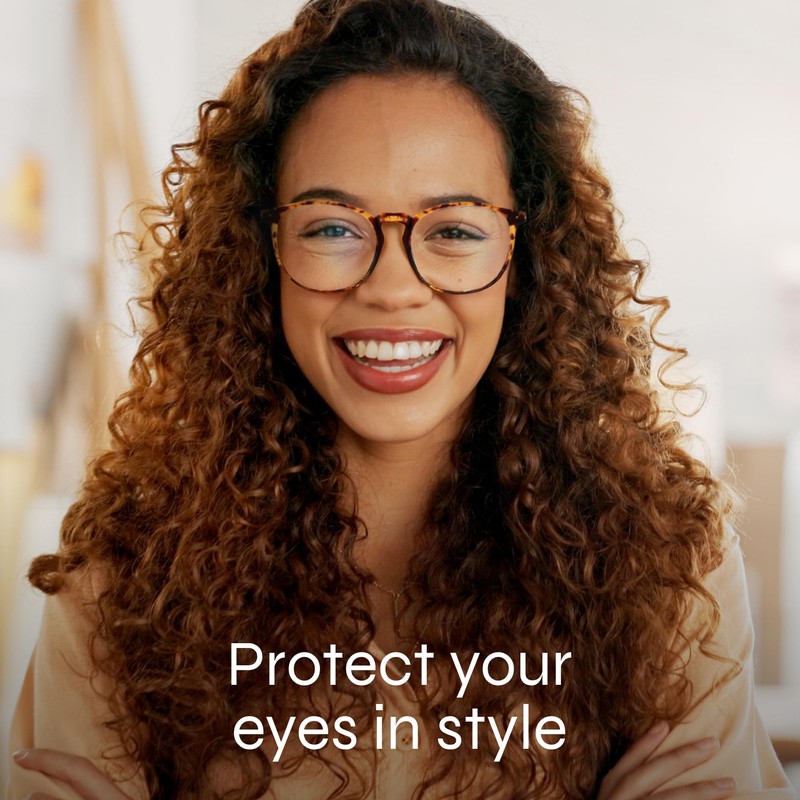 IBOANN B0BD2JTVWM, one pack Blue light glasses Zebra