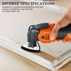 BIGP Pack of 2 Fine Sanding Plates, Multitool Sanding Plates,