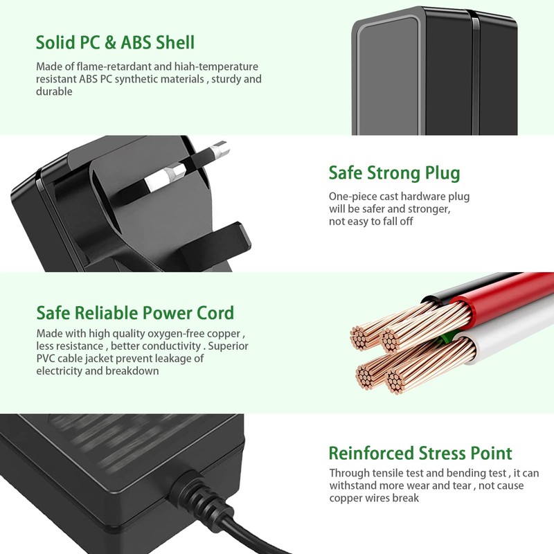 Gonine 5V Power Cord for Crosley Record Player, Compatible with