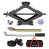 Car Jack Kit 2.5 Ton Universal Scissor Lift Jack, 2